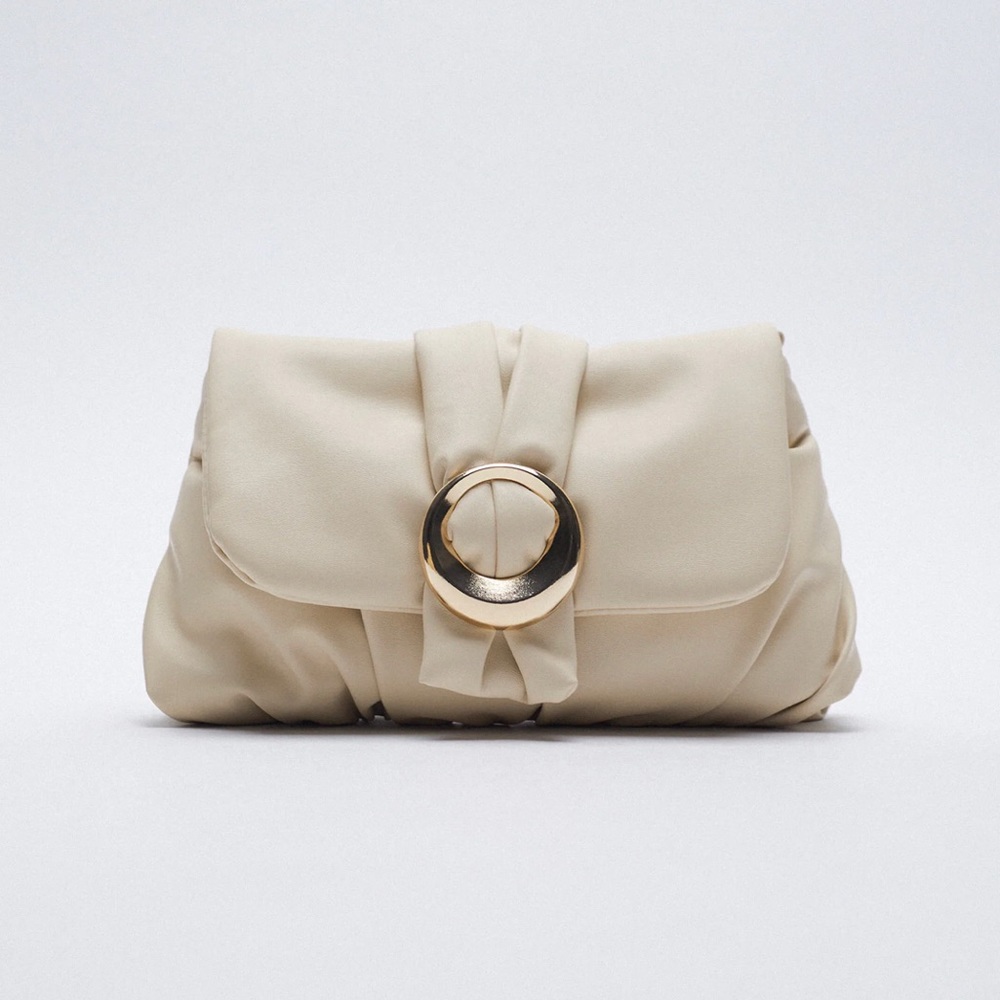 BUCKLE SOFT CROSSBODY BAG
